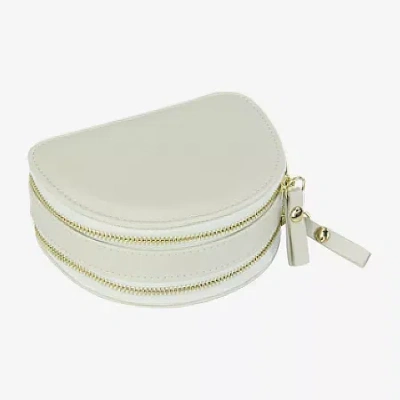 Mele & Co Duo Mini Jewelry Travel Case In Gray