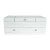 Mele & Co Everly White Jewelry Box In White