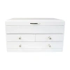 Mele & Co Fairhaven White Jewelry Box In White