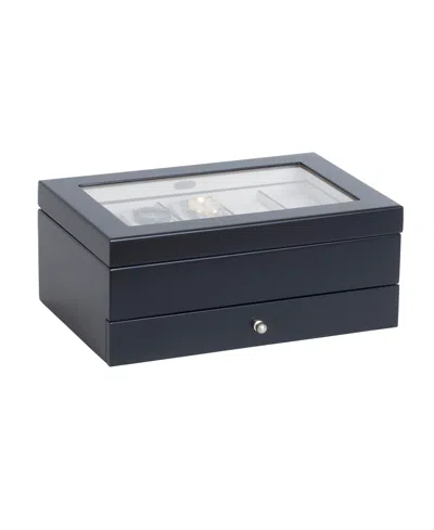 Mele & Co . Grant Wooden Watch Box In Black