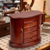 Mele & Co Heloise Walnut-finish Jewelry Box In Brown