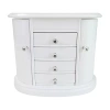 Mele & Co Heloise White Jewelry Box In White