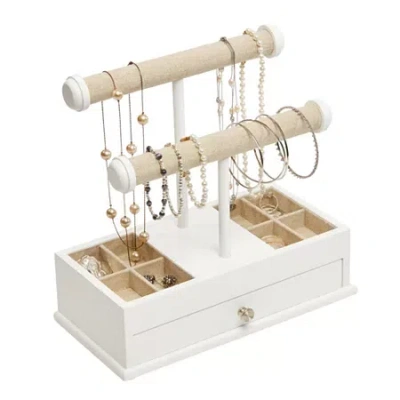 Mele & Co Ivy White Jewelry Organizer In Multi