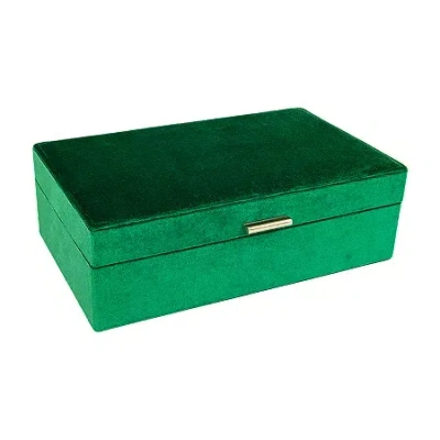 Mele & Co Jewel Emerald Jewelry Box In Green