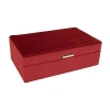Mele & Co Jewel Ruby Jewelry Box In Red