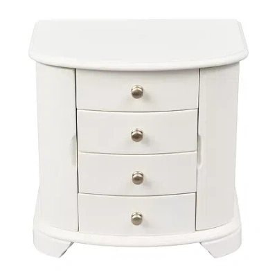 Mele & Co Kaitlyn Musical White Jewelry Box