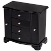 Mele & Co Kennedy Java-finsh Jewelry Box In Black