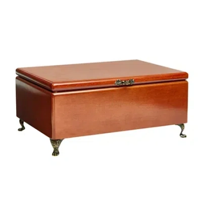 Mele & Co Kinsley Walnut-finish Jewelry Box In Brown