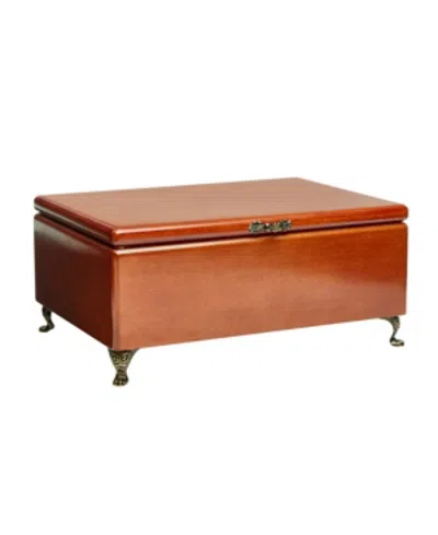Mele & Co . Kinsley Wooden Jewelry Box In Brown