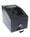 Mele & Co Madison Burke Gloss Watch Winder In Black
