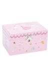 Mele & Co Mini Krista Fairy Musical Jewelry Box In Pink