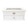 Mele & Co Mini Lili White Jewelry Box In White