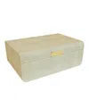 Mele & Co Rebeca In Leather In Cream