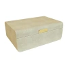 Mele & Co Rebecca Cream Jewelry Box In White