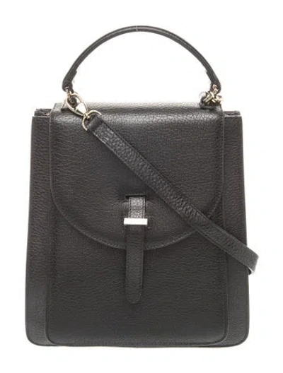 Pre-owned Meli Melo Leather Crossbody Bag In Black