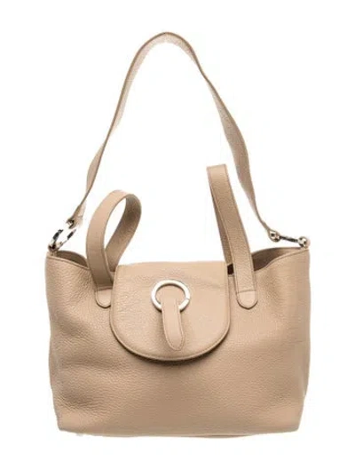 Pre-owned Meli Melo Leather Shoulder Bag In Brown