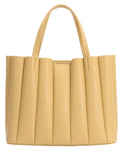 Melie Bianco Adela Medium Tote Handbag In Yellow