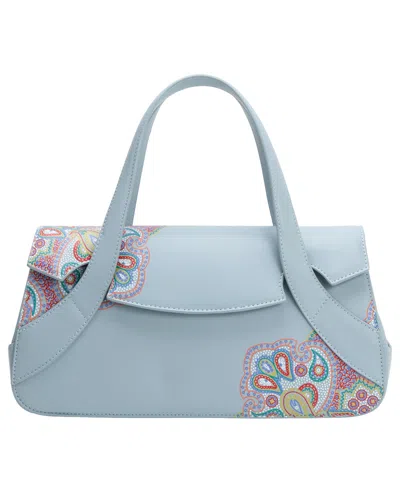 Melie Bianco Beatriz Medium Shoulder Handbag In Blue