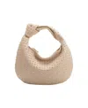 Melie Bianco Brigitte Studded Large Shoulder Bag