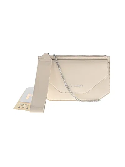 Pre-owned Melie Bianco Crossbody Bag In Ivory
