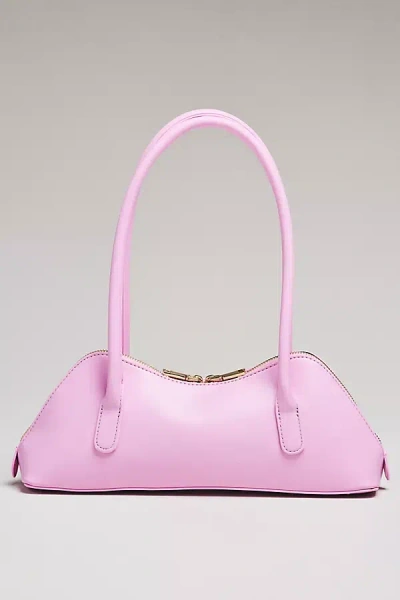 Melie Bianco Dakota East West Shoulder Bag In Pink