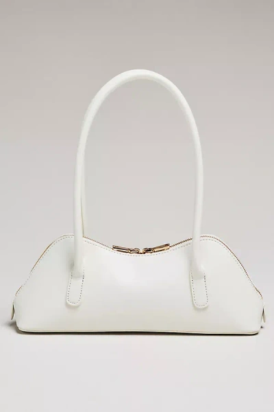 Melie Bianco Dakota East West Shoulder Bag In White