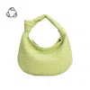 Melie Bianco Drew Small Pistachio Handbag In Green In Green