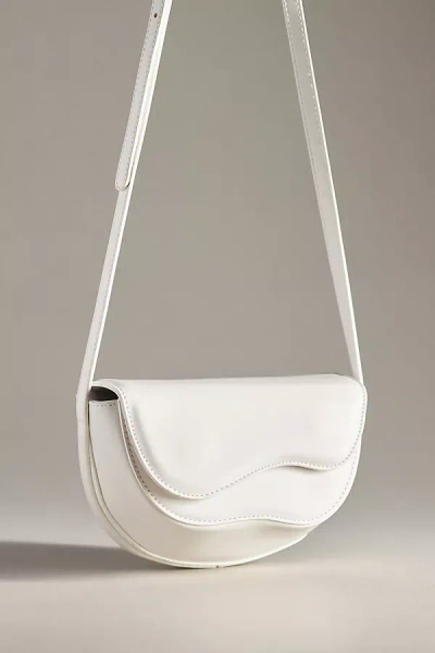 Melie Bianco Frieda Crossbody Bag In White