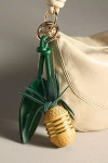 Melie Bianco Fruit Bag Charm In Yellow