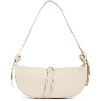 Melie Bianco Hayden Faux Leather Crossbody Bag In White