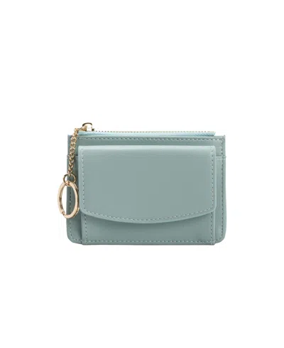 Melie Bianco Kara Card Case Wallet In Blue