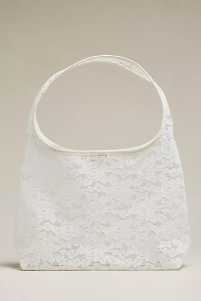Melie Bianco Lacey Bag In White