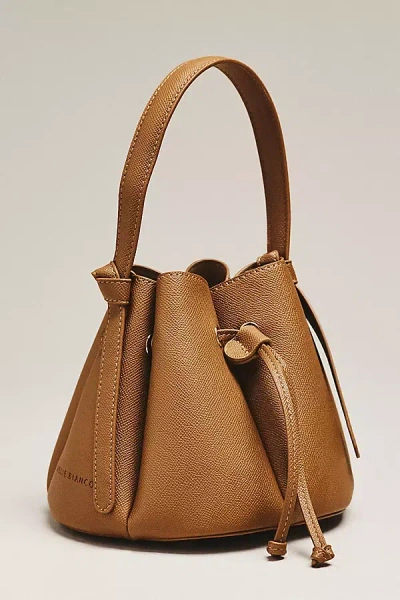 Melie Bianco Laguna Mini Bucket Bag In Beige
