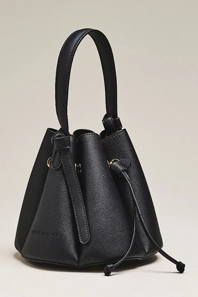 Melie Bianco Laguna Mini Bucket Bag In Black