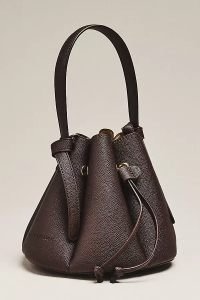 Melie Bianco Laguna Mini Bucket Bag In Brown