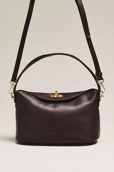 Melie Bianco Lana Shoulder Bag In Brown
