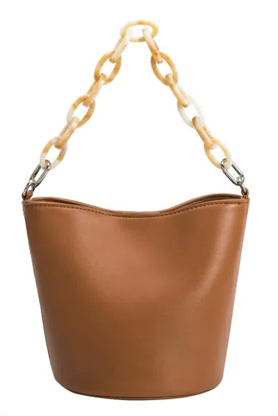 Melie Bianco Lana Tote Bag In Brown