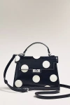Melie Bianco Maisel Faux-leather Top-handle Bag In Black