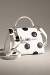 Melie Bianco Maisel Faux-leather Top-handle Bag In White