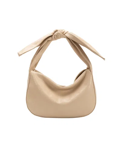 Melie Bianco Marni Crinkle Bow Small Crossbody Bag