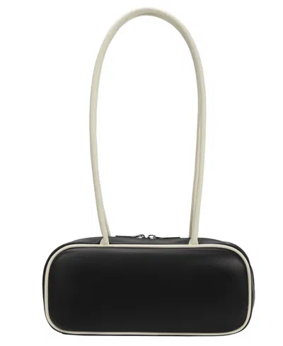 Melie Bianco Micaela Small Shoulder Handbag In Black