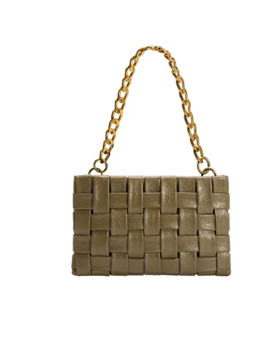 Melie Bianco Mimie Woven Small Crossbody Bag