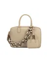 Melie Bianco Natasha Medium Top Handle Bag In Neutral