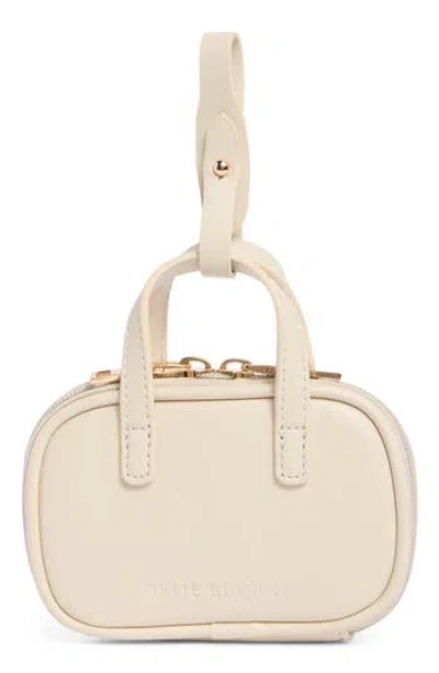 Melie Bianco Natasha Micro Bag Charm In Gray