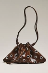 Melie Bianco Paloma Studded Satchel In Brown