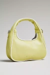 Melie Bianco Piped Mini Shoulder Bag In Yellow