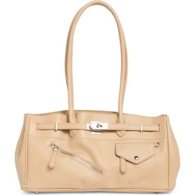 Melie Bianco Rocky Shoulder Bag In Brown