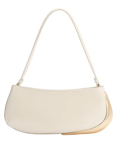 Melie Bianco Sade Small Shoulder Handbag In Ivory