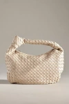 Melie Bianco The Brigitte Satchel By : Mini Edition In Beige