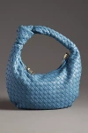Melie Bianco The Brigitte Satchel By : Mini Edition In Blue